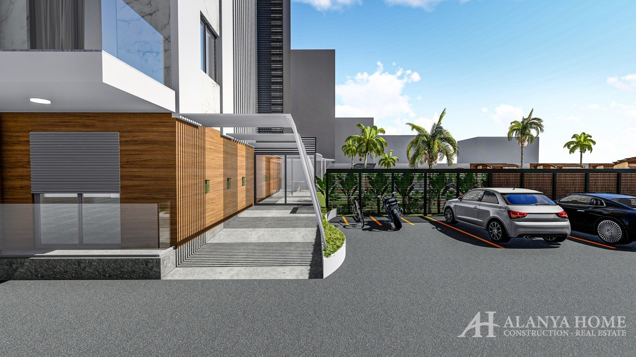 Novis Park Kestel Alanya Antalya Turkey purchase sale property of a furnished one-bedroom apartment 